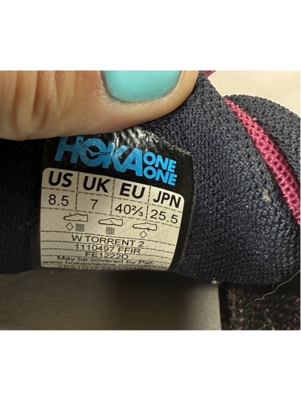 HOKA ONE ONE WOMEN'S TORRENT 2 RUNNING SHOES FESTIVAL FUCHSIA US 8.5 - Picture 4 of 16